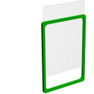 PR-PLA 006. Рамка зелёная формата А6